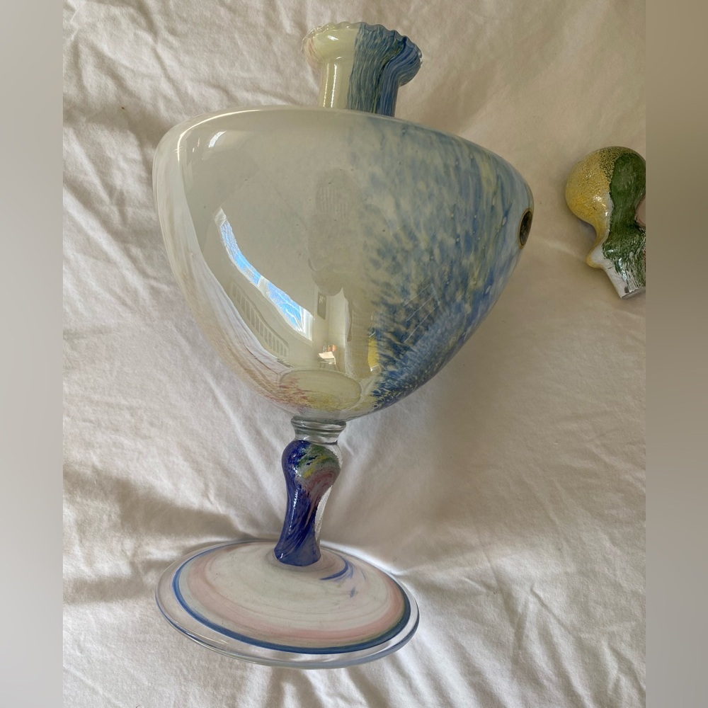 Vintage Lavorazione Art Glass Murano Decanter - Picture 4 of 6